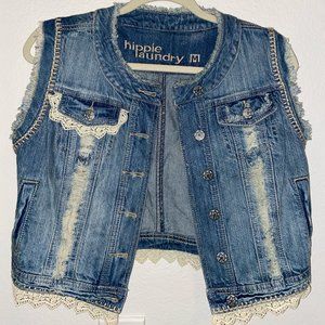 Hippie Laundry Jean Vest